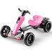 Electric Kids Pedal Go Kart With Adjustable Seat, Foldable Design Daily Nest
