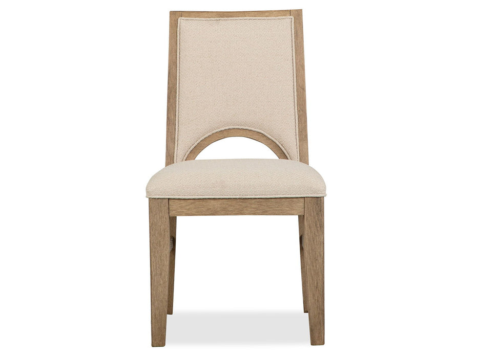 Tristan - Upholstered Side Chair (Set of 2) - Swiss Coffee Magnussen Furniture