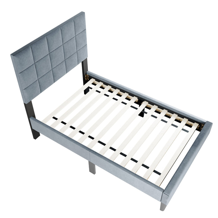 Modern Bed With Adjustable Headboard Home Essentials