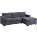 Modern L-Shaped Sectional Sofa Home Essentials