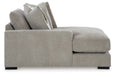 Aslan Court - Laf Corner Chaise - Pebble Benchcraft®