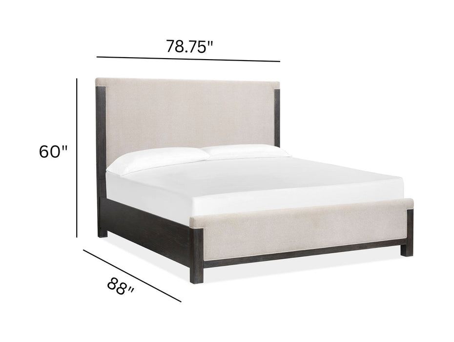 Plum Creek - Upholstered Panel Bed Magnussen Furniture