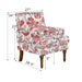 Floral Accent Armchair With Nailhead Trim Home Essentials
