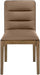 Ellis - Vegan Leather Upholstered Dining Chair (Set of 2) - Brown Base Meridian Furniture