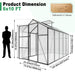 Gain Height Windproof house With Raised Base Daily Nest
