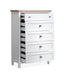 Windmill Harbour - Drawer Chest - White Whisp And Sand Magnussen Furniture