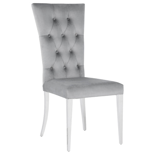 Allessandra - Tufted Back Side Chair (Set of 2) Furniture Max