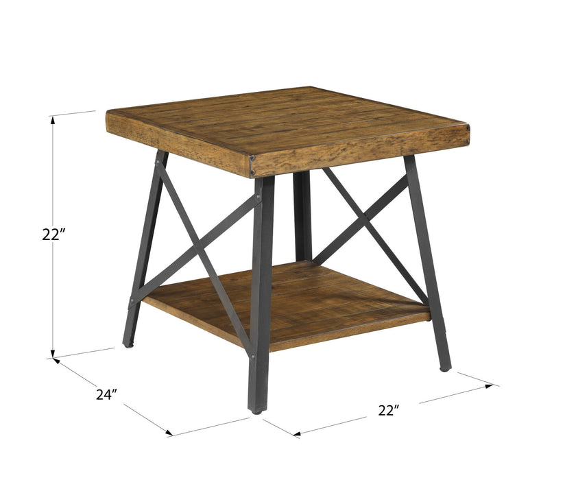 Douglas - End Table - Brown