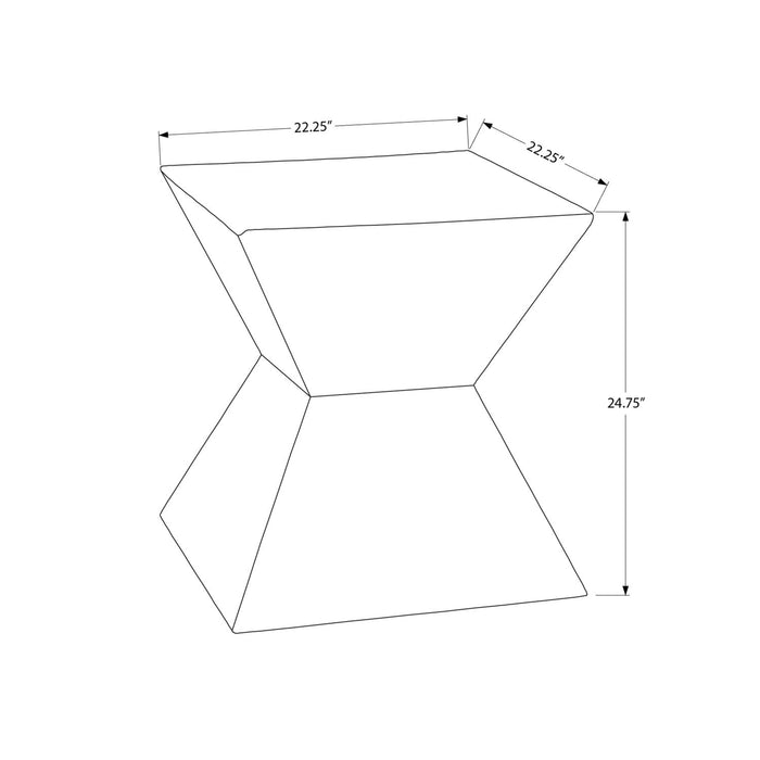 Contemporary Accent Table For Indoor Or Outdoor Use 8th Street