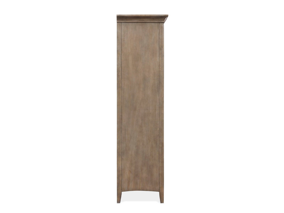 Paxton Place - Wood Door Chest - Dove Tail Gray Magnussen Furniture