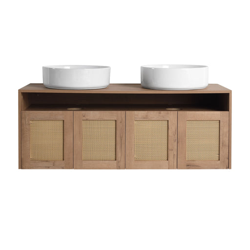 Bathroom Vanity & Art Sink, 2 Soft Close Doors, Float Mounting Design Home Essentials