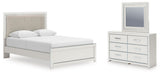 Zuraleus - Upholstered Panel Platform Bedroom Set Signature Design by Ashley®