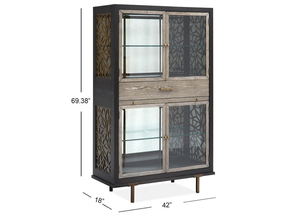 Ryker - Display Cabinet - Homestead Brown Magnussen Furniture