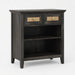 Storage Cabinet With 2 Drawers And 2 Shelves - Coffee Home Essentials