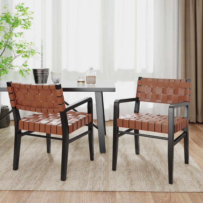Modern Style Dining Chair With Upholstery Noble House