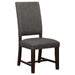 Ayers - Upholstered Side Chair (Set of 2) - Gray Furniture Max