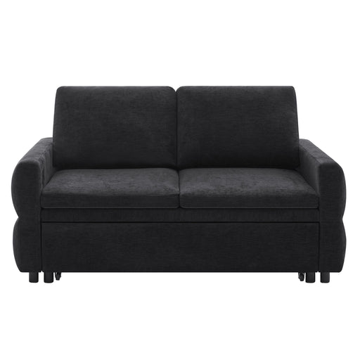 Convertible Sofa Bed Loveseat With Adjustable Backrest And USB Ports Hearth and Haven