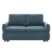 Convertible Sofa Bed Loveseat With Adjustable Backrest And USB Ports Hearth and Haven