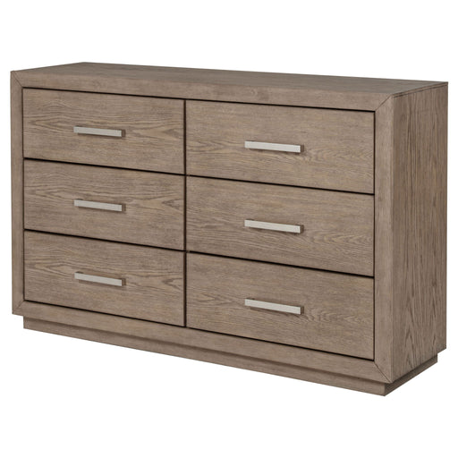 Gibbons - 6 Drawer Dresser With Ample Storage - Brown Furniture Max