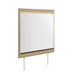 Gigi - Mirror With LED Lights, Large Scale Design For Dressers - Gold Global Furniture USA