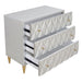 Anson - Console Cabinet - Metallic Silver & Champagne ACME