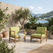 Perla - Contemporary Club Chair With Water Resistant Cushionі Noble House