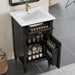 Bathroom Vanity With Sink, Adjustable Shelf, Tilt-Out Drawer Hearth and Haven