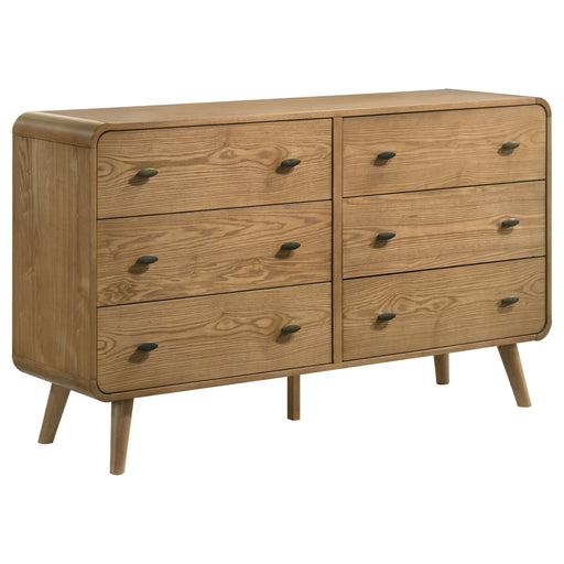 Winston - 6 Drawer Bedroom Dresser Furniture Max
