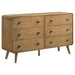 Winston - 6 Drawer Bedroom Dresser Furniture Max