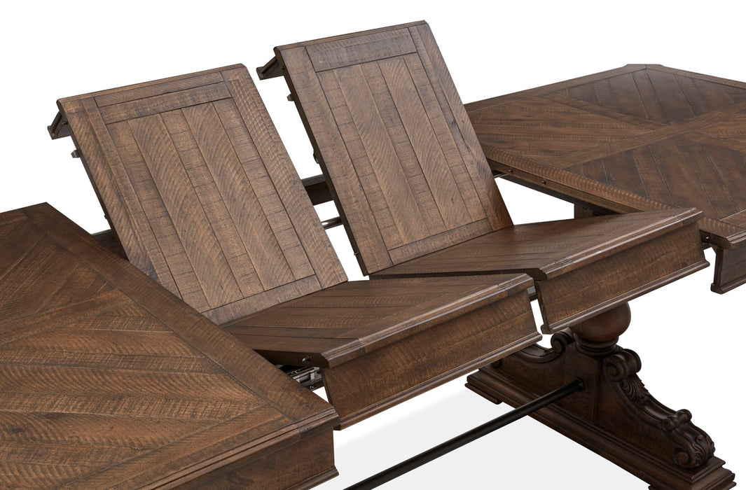 Durango - Trestle Dining Table - Willadeene Brown Magnussen Furniture
