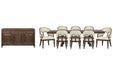 Jubilee - Extendable Trestle Dining Table Set Magnussen Furniture