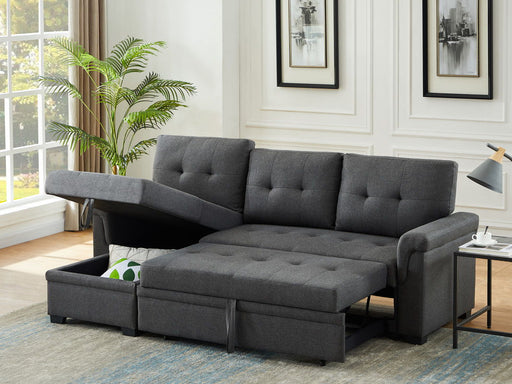 Destiny - Reversible Sleeper Sectional Sofa With Storage Chaise Lilola Home