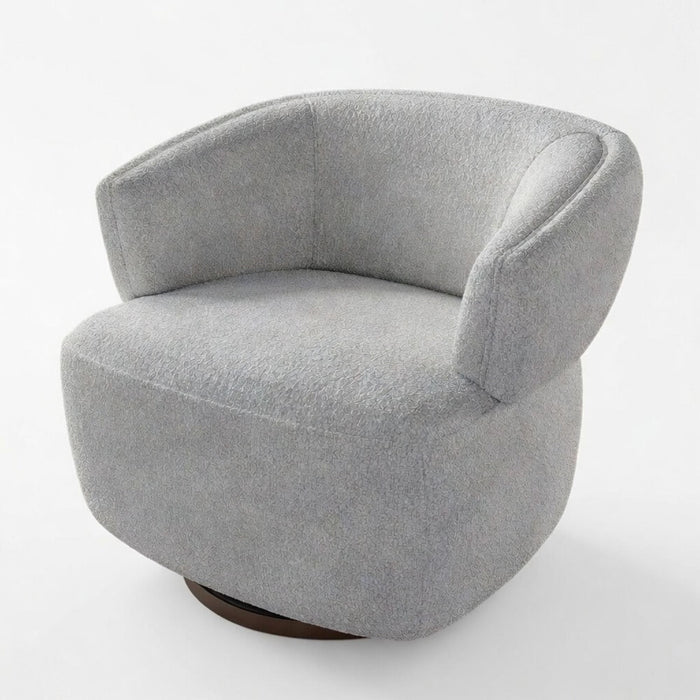 Swivel Barrel Accent Oversized Club Chair Home Essentials