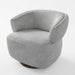 Swivel Barrel Accent Oversized Club Chair Home Essentials