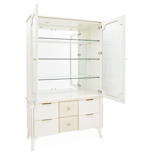 La Marisia - Display Cabinet - Creamy Pearl Michael Amini