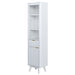 Tall Bathroom Storage Cabinet With Adjustable Shelves And 1 Drawer & Door Noble House