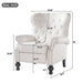 Modern Manual Push Back Recliner Chair Noble House