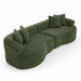 4 Seater Curved Cloud Sectional Sofa Home Essentials