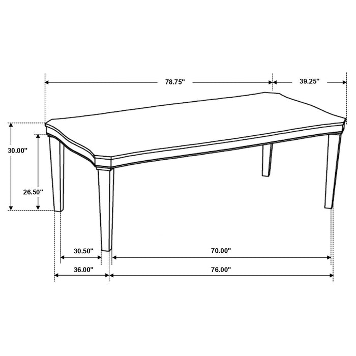 Seaside - Dining Table Dining Set - Rustic Furniture Max