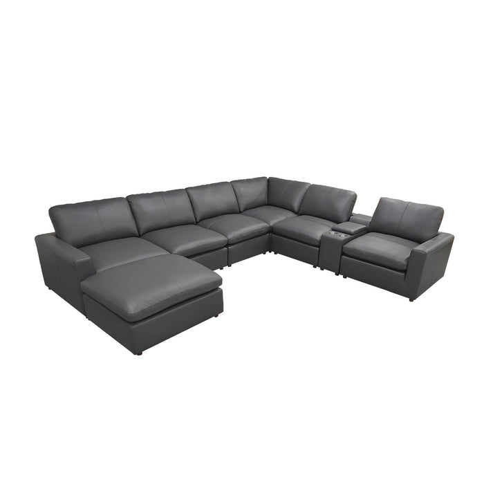 Large Seating Modular Upholstered Sectional Home Essentials