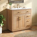 Bathroom Vanity & Sink, Soft Close Doors & Drawers - Wood Hearth and Haven