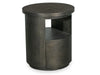 Bosley - Round End Table - Coffee Bean Magnussen Furniture