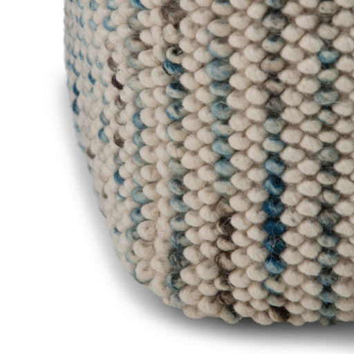 Zoey - Handcrafted Woven Cube Pouf Simpli-Home