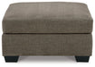 Mahoney - Oversized Accent Ottoman - Chocolate Signature Design by Ashley®