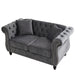 Chesterfield Sofa With Rolled Arms And Nailhead Trim Home Essentials