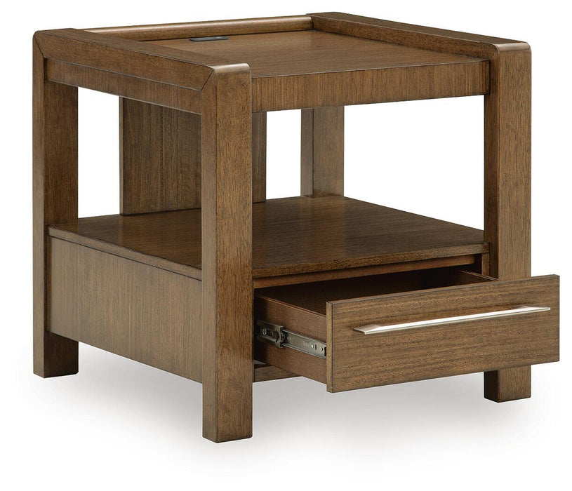 Marxmore - Square End Table - Brown Signature Design by Ashley®