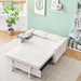 Pull Out Sofa With Movable Tabletop And USB Ports Home Essentials