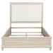Wedner - Queen Panel Bed - Oak Furniture Max