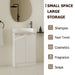 Freestanding Bathroom Vanity & Sink, Soft Close Doors Home Essentials