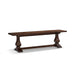 Whitmore - Trestle Dining Bench - Dark Brown Jennifer Taylor Home